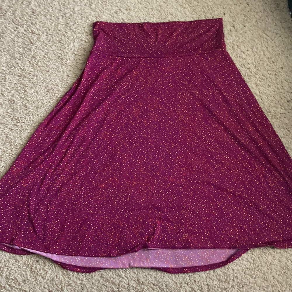 Polka dot skirt